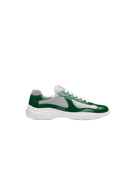 prada america's cup mango|Mango/silver Prada America's Cup sneakers .